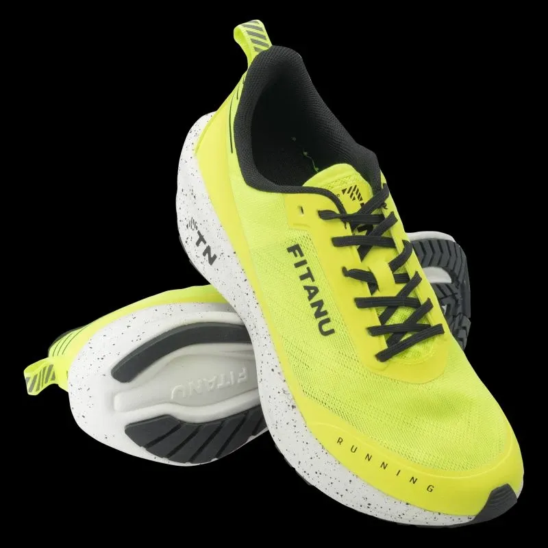 Këpucë sportive Durevo Running, për burra, shollë EVA, materiale reflektuese, gri - 4