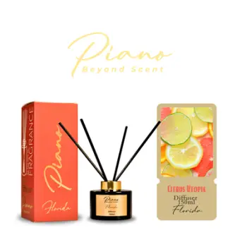 Aromë për dhoma Piano Reed Diffuser Florida, citrus utopia, 150ml