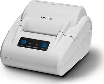 Printer etiketa SafeScan TP-230, termik, kompakt, i bardhë