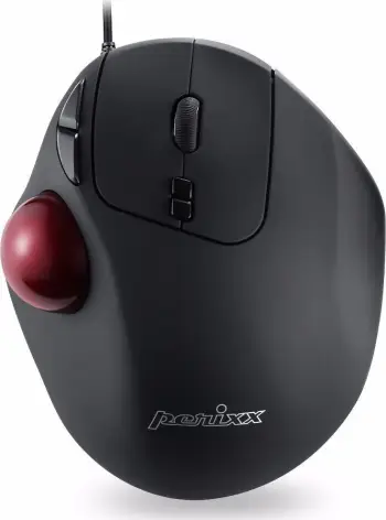 Maus Perixx Perimice-517, me kabllo, USB, i zi