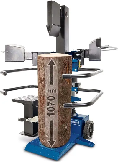 Prerës druri Scheppach Compact 8T, 3150W, 8 ton, blu - 3