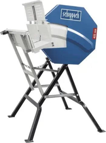 Sharrë rrethore me djep Scheppach HS410, 2200W, teh 405mm, shumëngjyrëshe