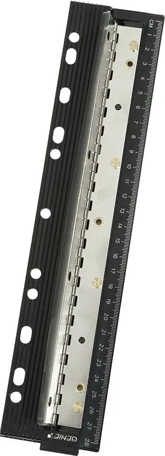 Grusht letre GENIE PP 4M, 4 vrima, metal/plastik, zi - 2