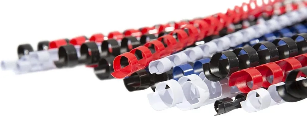 Spirale plastike GENIE 11099, set 20 copë, multikolor, DIN A4 - 1