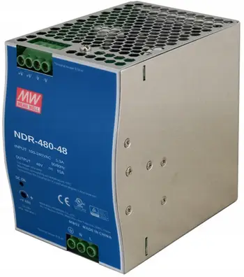 Furnizim energjie Mean Well NDR-480-48, 48V, 10A 480W, gri