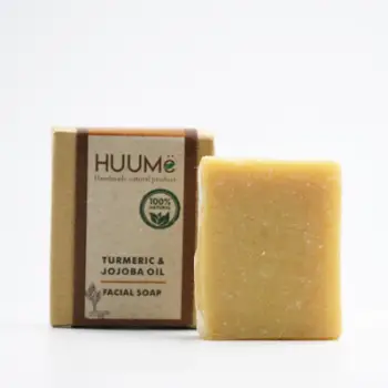 Sapun Anti-Akne HUUMë, me kurkum dhe vaj jojoba