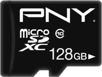 Kartë memorie MicroSDXC PNY Performance Plus, 128 GB, Class 10