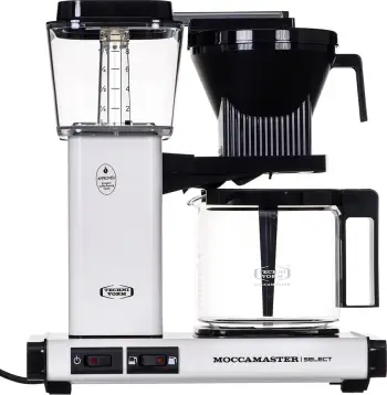 Aparat për kafe Moccamaster KBG, 1520W, 1.25L, i bardhë