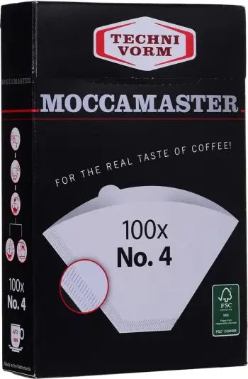 Set filtra për kafe Moccamaster, 100 copë