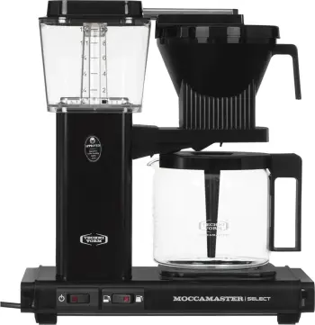 Aparat për kafe Moccamaster KBG, 1.25L, i zi