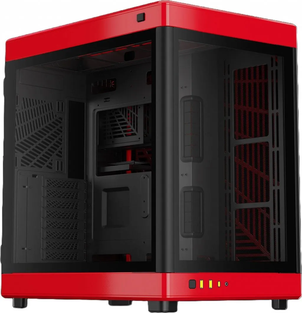 Kasë Gamdias Neso P1, e zezë dhe e kuqe, Full Tower - 1