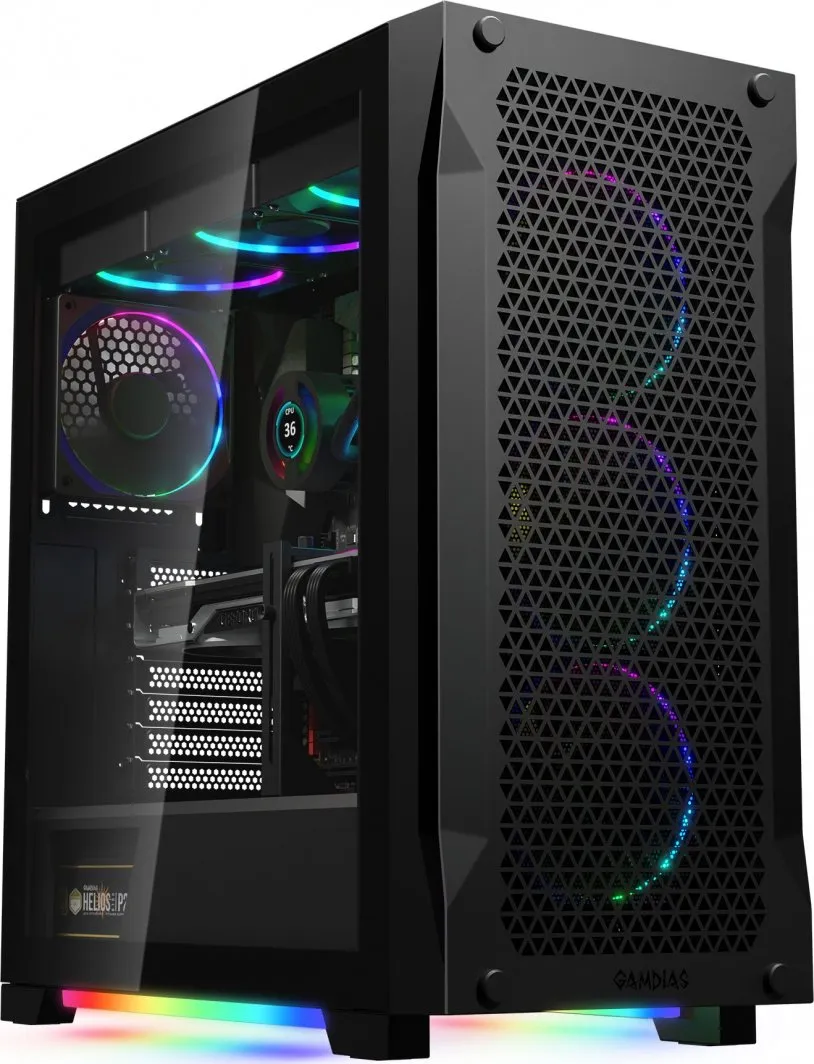 Kasë Gamdias Athena P1 ARGB, Midi Tower - 1
