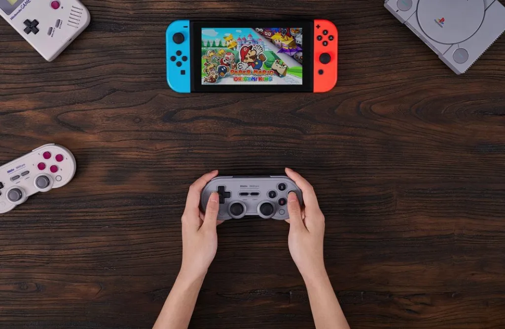 Kontroller 8BitDo SN30 Pro, wireless, i hirtë - 1