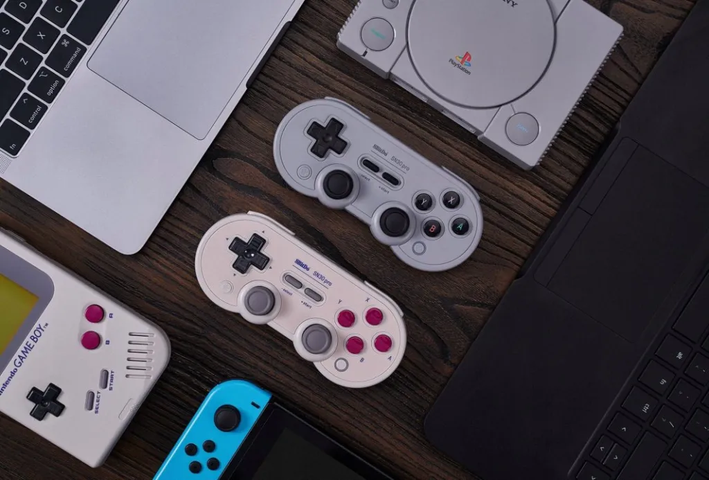 Kontroller 8BitDo SN30 Pro, wireless, i hirtë - 4