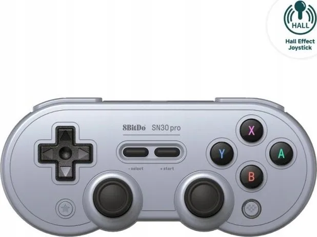 Kontroller 8BitDo SN30 Pro, wireless, i hirtë - 6