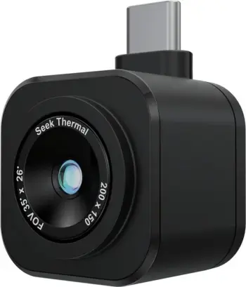 Kamerë termike Seek Thermal CW-ABAX, 200 x 150 piksel, E zezë