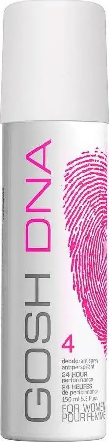 Deodorant për femra Gosh Dna 4, 150 ml
