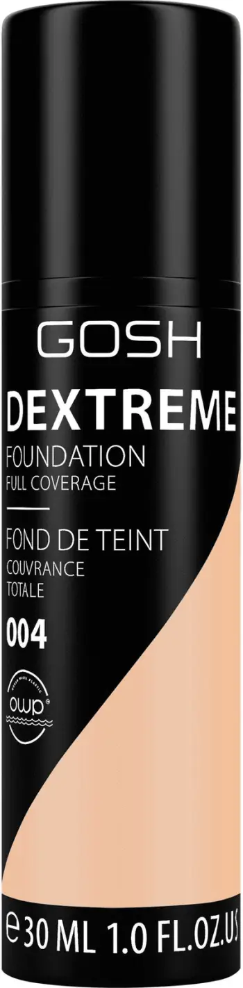 Fondatinë Gosh Dextreme Full Coverage Foundation 004 Natural 30ml