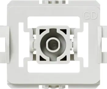Adaptues HomeMatic IP Gira Standard, për çelësa dhe dimerë, i bardhë
