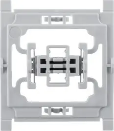 Adapter smart HomeMatic IP Siemens DELTA, për çelësa dhe priza, gri