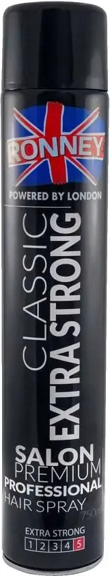 Llak për flokë Ronney Professional Hair Spray Classic Extra Strong për femra 750ml