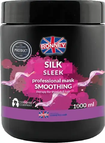 Maskë për flokë për femra Ronney Silk Sleek Professional Mask Smoothing 1000ml