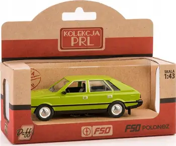 Makina lodër Daffi PRL FSO Polonez, shkalla 1:43, metal, e gjelbër