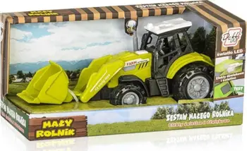 Lodër traktor Daffi Tractor Loader, me drita dhe zë, për fëmijë, shumëngjyrëshe