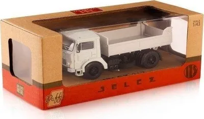 Kamion lodër Daffi Jelcz 317, tipper truck, gri - 1