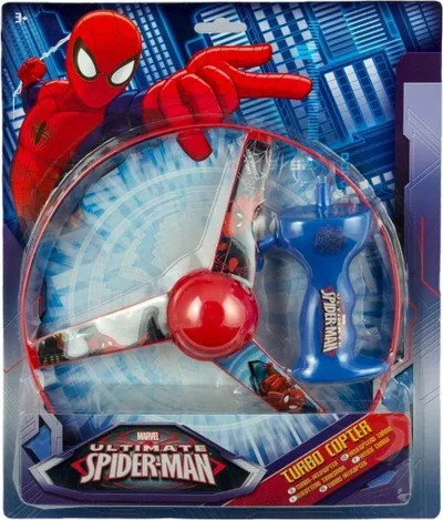 Lodër fluturuese Daffi Spiderman Propeller, me lëshues, shumëngjyrëshe - 1