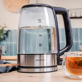 Zierëse uji Cecotec ThermoSense 340 Clear, qelq transparente, 2200W, transparente