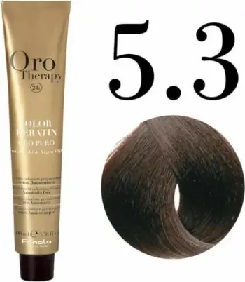 Ngjyrë për flokë Fanola Oro Therapy, 5/3 , 100 ml