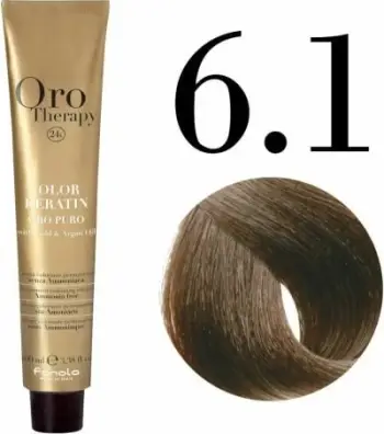 Ngjyrë për flokë Fanola Oro Therapy, 6/1, 100 ml