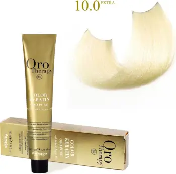 Ngjyrë për flokë Fanola Oro Therapy, 10/0, 100 ml