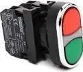Buton kontrolli Emas 1Z 1R (T0-B102K20KY), i kuq/i gjelbër