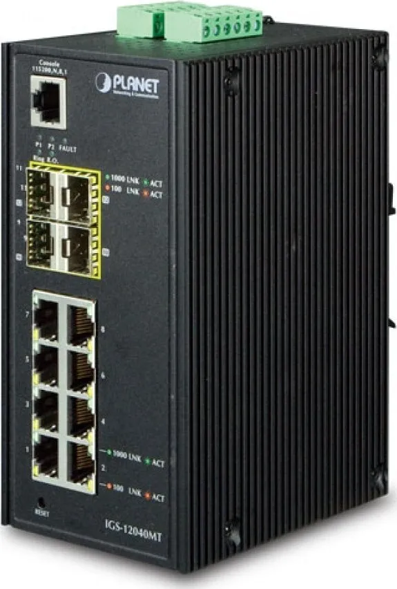Switch Planet IP30 Industrial 8* 1000TP - 1