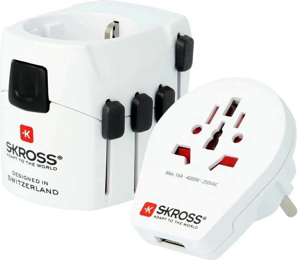 Adapter udhëtimi SKROSS PRO World & USB, 7A - 1