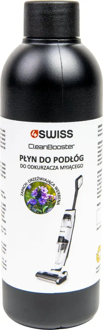 Detergjent për dysheme për thithëse elektrike 4Swiss Refreshing verbena, 0.2l