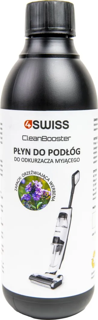 Detergjent për dysheme për thithëse elektrike 4Swiss Refreshing verbena, 0.5l - 1