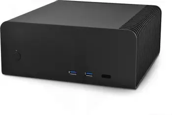 Kasë Streacom ST-FC8B Alpha, e zezë, HTPC