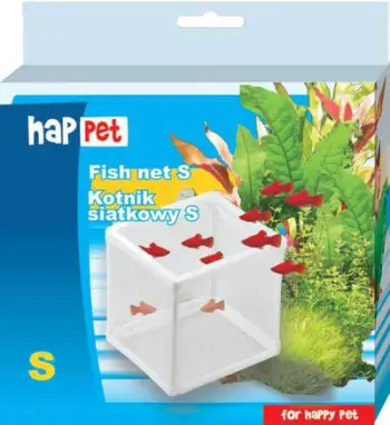Kuti rrjetë shumimi Happet Net Breeding Box S, për akuarium, e bardhë