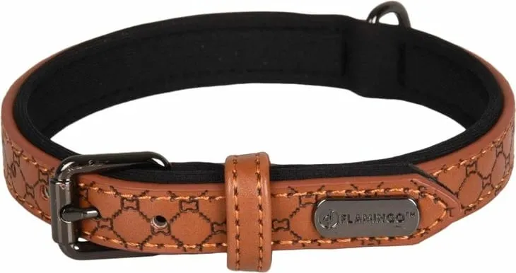 Kollare për qen Flamingo, kaftë, 29- 35 cm - 1