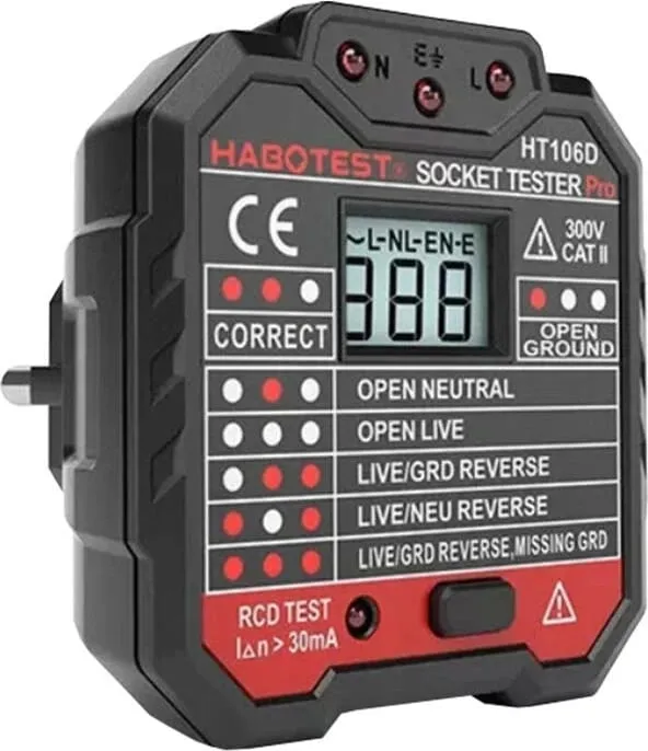 Tester prizash Habotest HT106D me ekran dixhital - 2