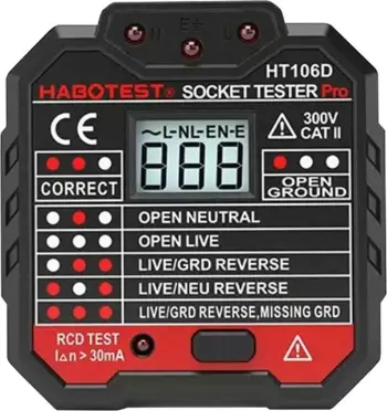 Tester prizash Habotest HT106D me ekran dixhital