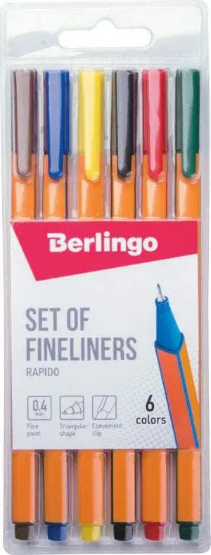 Set lapsa të hollë Berlingo Rapido, 6 copë