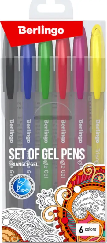 Set stilolapsash Berlingo, 0.5 mm, 6 copë