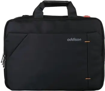 Çantë dore për laptop Addison 305014, 14.1", e zezë