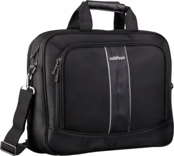 Çantë dore për laptop Addison 309014, 14.1", e zezë