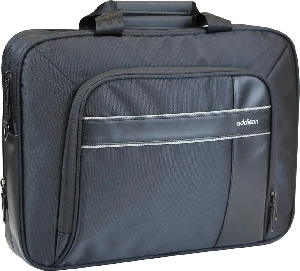 Çantë dore për laptop Addison CORNELL 14, 14.1", e zezë - 2