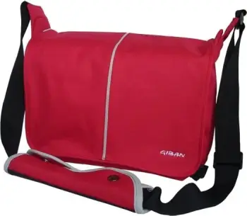 Çantë dore për laptop Addison ADD1301, 10.2", e kuqe